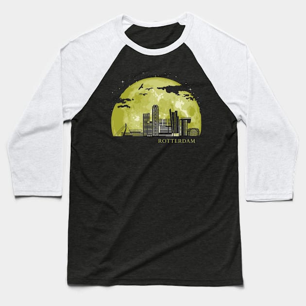 Rotterdam Baseball T-Shirt by Nerd_art